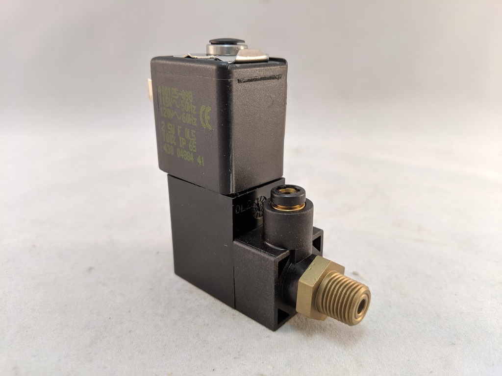 NC 1/8" BRASS PILOT VALVE 3 WAY