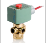1/4" NPT 3 WAY NORMALLY OPEN,  SOLENOID VALVE,  BRASS BODY