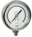 Wika 332.54 Series Dry Precision Test Pressure Gauge, 4" Dial, 0 to 30 psi, 1/4 NPT SS Lower Mount