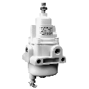 Bellofram T50 Piggyback Filter/Dripwell Regulator (with square head adj. Screw), 1/4" NPT, 0-120 psi