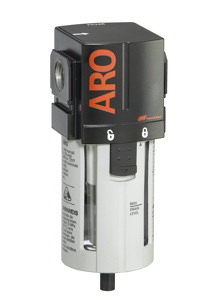 ARO Heavy-Duty Coalescing Air Filter-Metal Bowl 1"