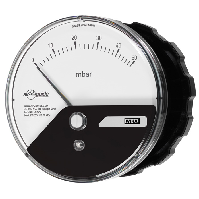 Wika A2G-10 Series 110 mm Differential Pressure Gauge