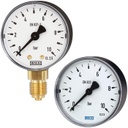 Wika 111.12 Series Brass Dry Pressure Gauge, 0 to 100 PSI (52800815)