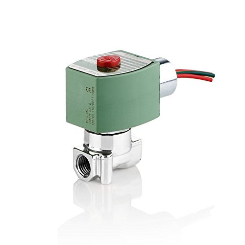 [8262H007AC120/60,110/50D] Solenoid VALVE 1/4", SS Body, 2 Way, NC General Service