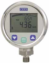 [52778889] Wika CPG1200 Series Digital Pressure Gauge, 3" Dial, 0-10000PSI, 1/4,"NPT, Protective Cover