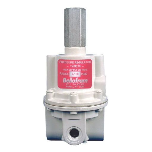 [960-092-000] Bellofram T70 High Flow Air Pressure Regulator, 1/4" NPT, 0-60 psi