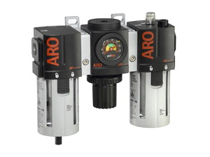 [C38351-800] ARO Filter-Regulator-Lubricator-Gauge 3/4" 0-140PSI