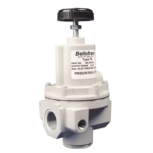 [960-335-000] Bellofram T78 High Flow Regulator, 1/2" NPT, 0-125 psi