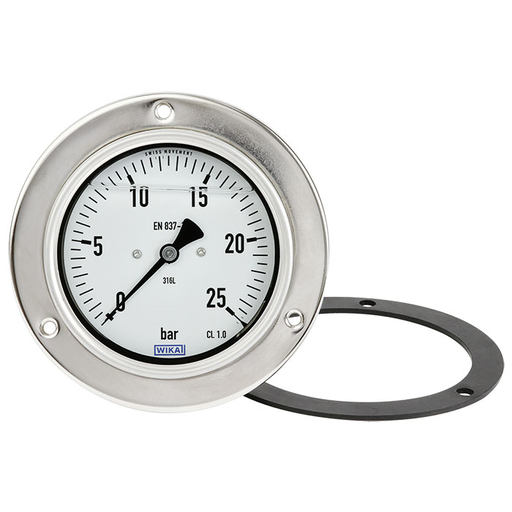 Wika PG23CP Series 2.5" SS Control Panel Gauge