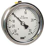 [9768319] Wika 232.53 Series Stainless Steel Dry Pressure Gauge, 0-160PSI